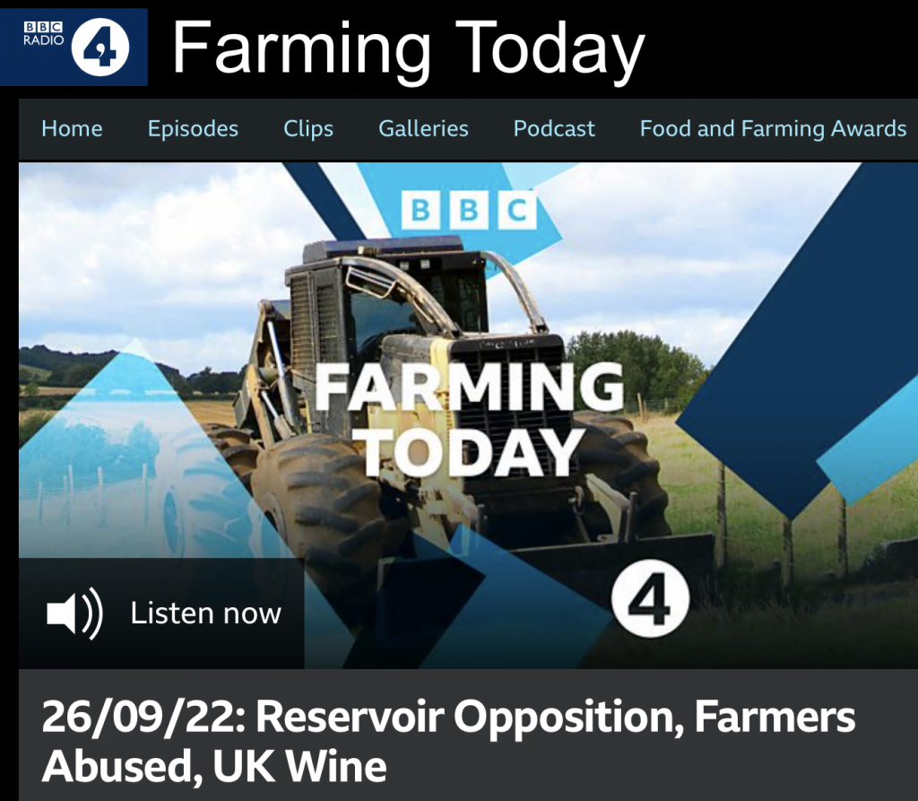 BBC Radio 4 Farming Today Alistair Nesbitt