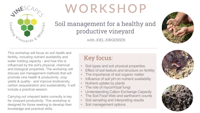Soil management workshop
